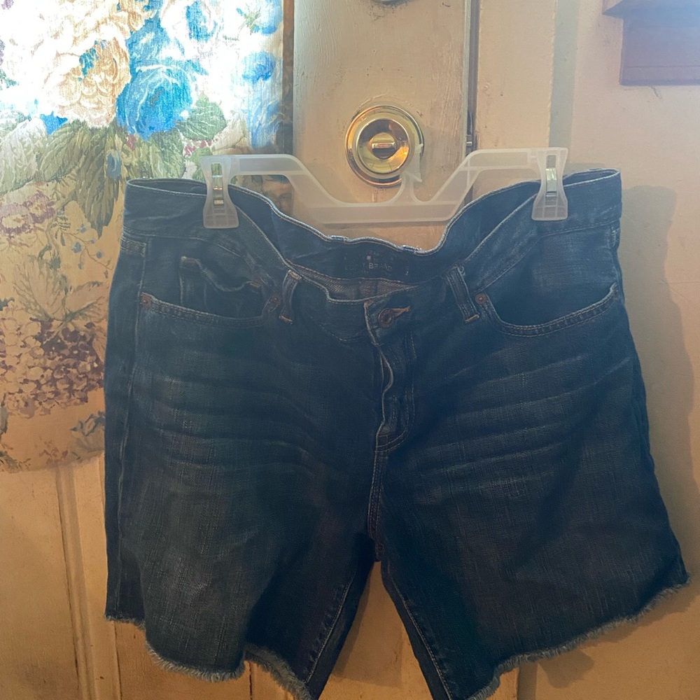 Denim jean cut shorts